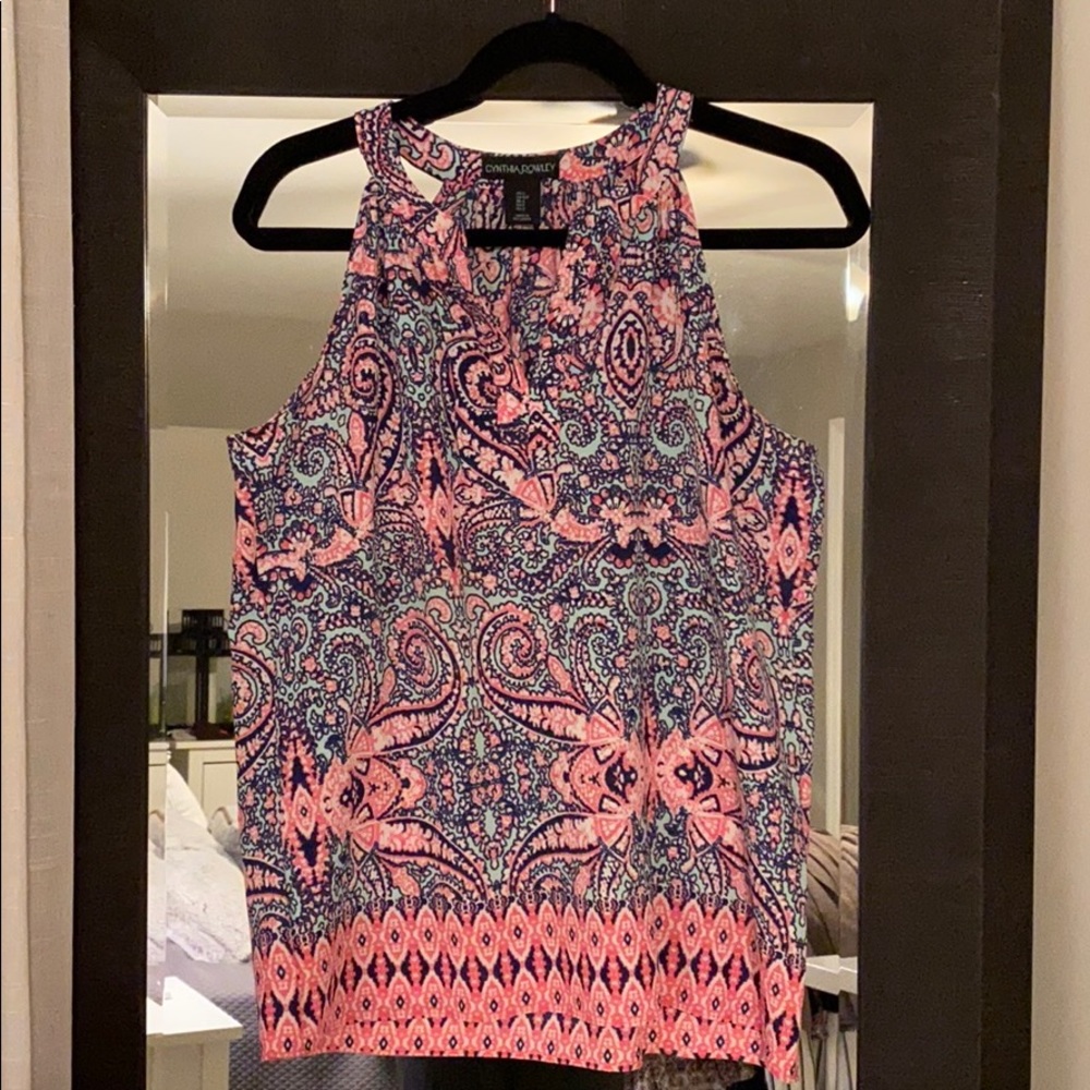 Patterned Tank Top